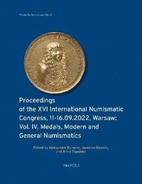 bokomslag Proceedings of the XVI International Numismatic Congress, 11- 16.09.2022, Warsaw