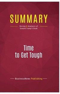 bokomslag Summary: Time to Get Tough