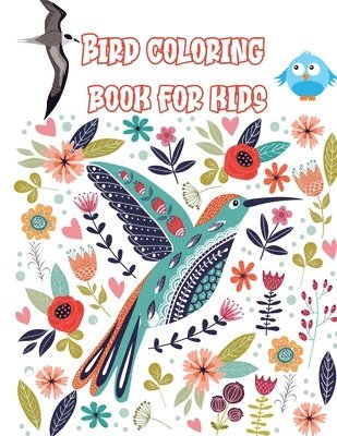 bokomslag Bird coloring book for kids