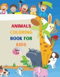 bokomslag Animals coloring book for kids