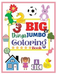 bokomslag 123 things BIG & JUMBO Coloring Book