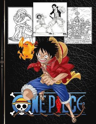 bokomslag One Piece Coloring Book