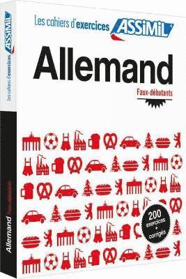 Cahier d'exercices ALLEMAND - faux-dbutants 1