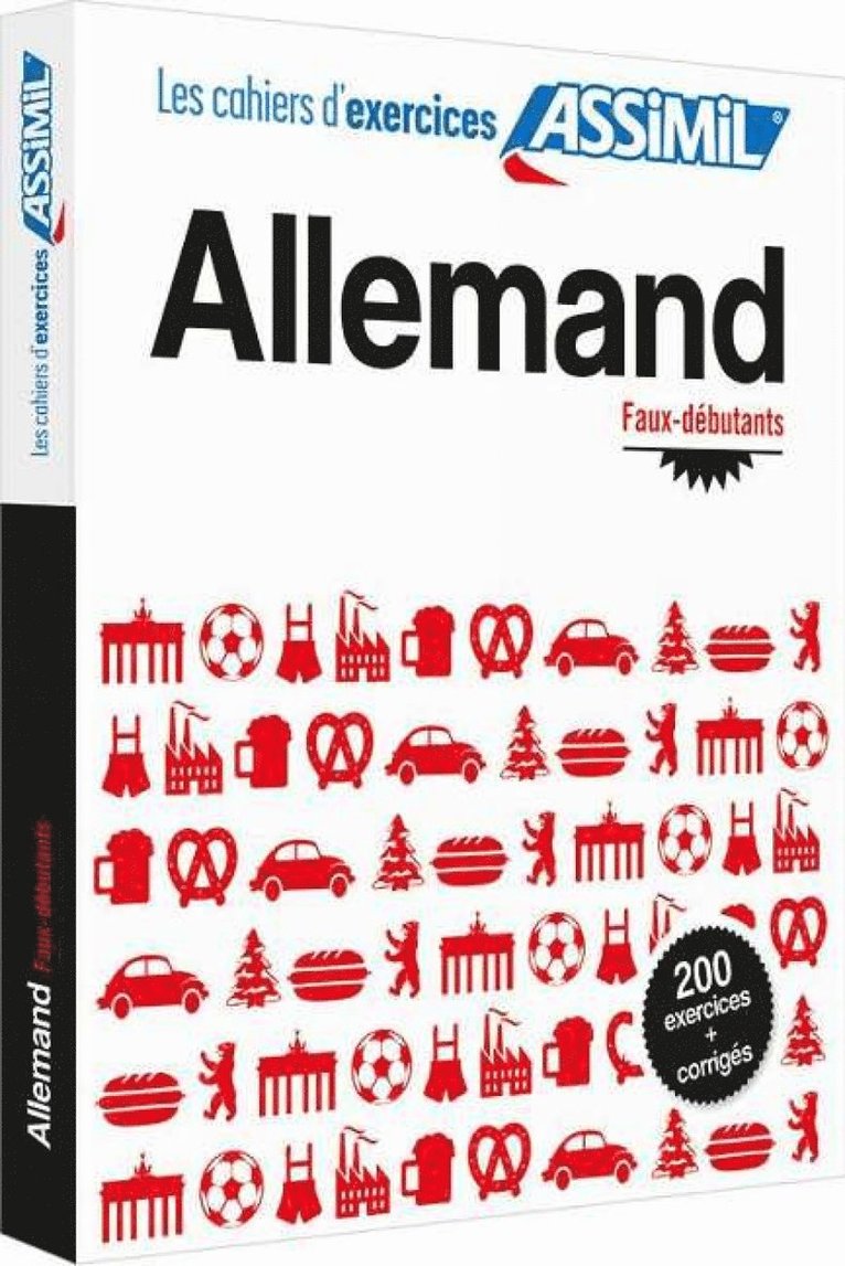 Cahier d'exercices ALLEMAND - faux-dbutants 1