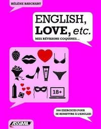 bokomslag English, love, etc. - mes rvisions coquines