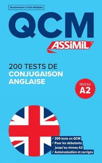 bokomslag QCM 200 TESTS DE CONJUGAISON ANGLAISE