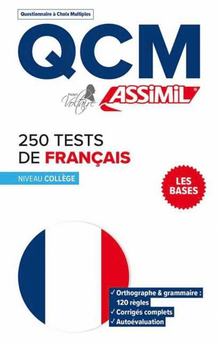 Aurore Ponsonnet, Assimil - 250 Tests De Français, Häftad