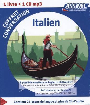 bokomslag Coffret conversation Italien (guide + 1 CD)