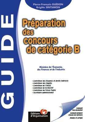 bokomslag Préparation des concours de catégorie B