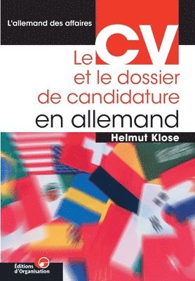 bokomslag CV et le dossier de candidature en allemand