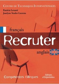 bokomslag Recruter Franais Anglais