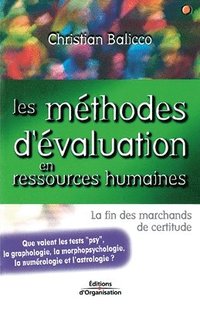 bokomslag Les méthodes d'évaluation en ressources humaines