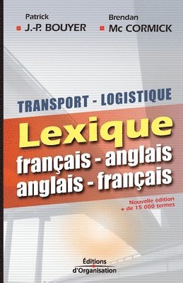 bokomslag Transport logistique