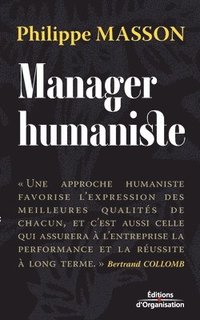 bokomslag Manager humaniste