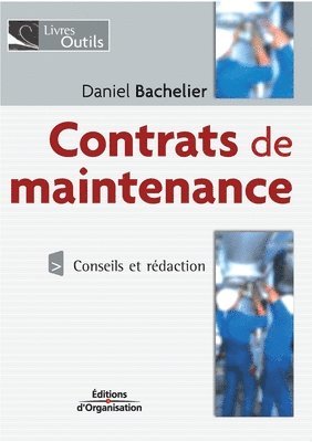 bokomslag Contrats de maintenance