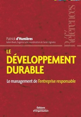 bokomslag Le developpement durable