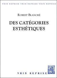 bokomslag Des Categories Esthetiques