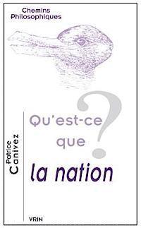 Patrice Canivez - Qu'est-CE Que La Nation?, Häftad