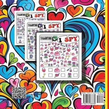 bokomslag I spy valentine's day book for kids