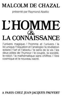 bokomslag L'Homme et la connaissance