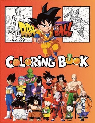 bokomslag Dragon Ball Coloring Book