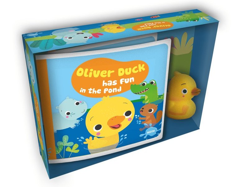 Auzou Publishing - Oliver Duck Has Fun in the Pond, Kartonnage