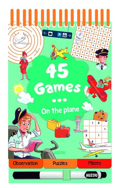 bokomslag 45 Games on the Plane