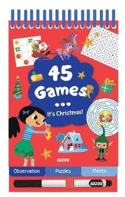 Auzou Publishing - 45 Games it's Christmas, Häftad