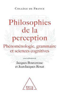 Jacques Bouveresse, Jean-Jacques Rosat - Philosophy of Perception: Phenomenology, Grammar and the Cognitive Sciences / Philosophies de la perception: Phénoménologie, grammaire et sciences cog, Häftad