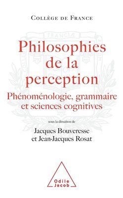 bokomslag Philosophy of Perception: Phenomenology, Grammar and the Cognitive Sciences / Philosophies de la perception: Phénoménologie, grammaire et scienc