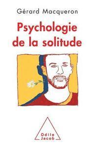 bokomslag Psychology of Solitude / Psychologie de la solitude