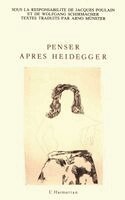 Jacques Poulain - Penser après Heidegger, Häftad