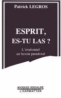 Patrick Legros - Esprit, es-tu là, Häftad