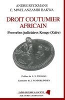 Ryckmans Genevieve - Droit coutumier africain, Häftad