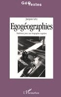 Jacques Levy - Egogéographies, Häftad