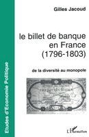 Gilles Jacoud - billet de banque en France (1796-1803), Häftad