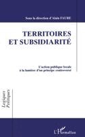 Faure Alain - Territoires et Subsidiarité, Häftad
