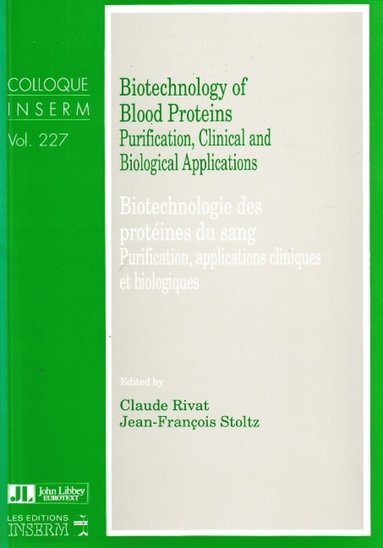 bokomslag Biotechnology of Blood Proteins