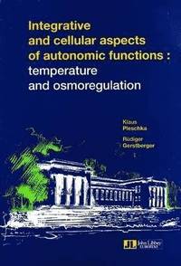 bokomslag Integrative & Cellular Aspects of Autonomic Functions