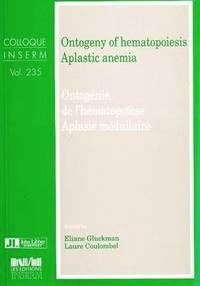 bokomslag Ontogeny of Hematopoiesis, Aplastic Anemia