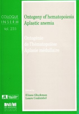 bokomslag Ontogeny of Hematopoiesis, Aplastic Anemia