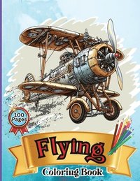 bokomslag Flying Coloring Book