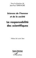 Terrenoire J P - Responsabilité Des Scientifiques, Häftad