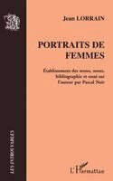 Pascal Noir - Portraits de femmes, Häftad