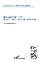Patrick Ange Raoult - De la disparition des psychologues cliniciens, Häftad. Tillgänglighet: Lägg i varukorg
