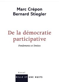 bokomslag De la démocratie participative