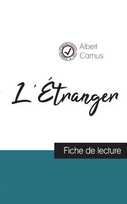 bokomslag L'Étranger de Albert Camus (fiche de lecture et analyse complète de l'oeuvre)