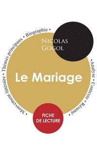 bokomslag Fiche de lecture Le Mariage (tude intgrale)