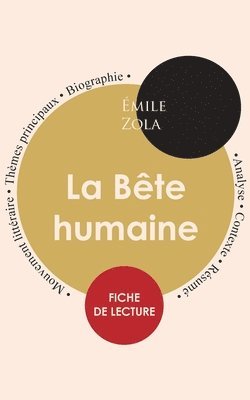 bokomslag Fiche de lecture La Bte humaine (tude intgrale)