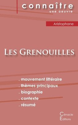 Aristophane - Fiche de lecture Les Grenouilles de Aristophane (Analyse littéraire de référence et résumé complet), Häftad